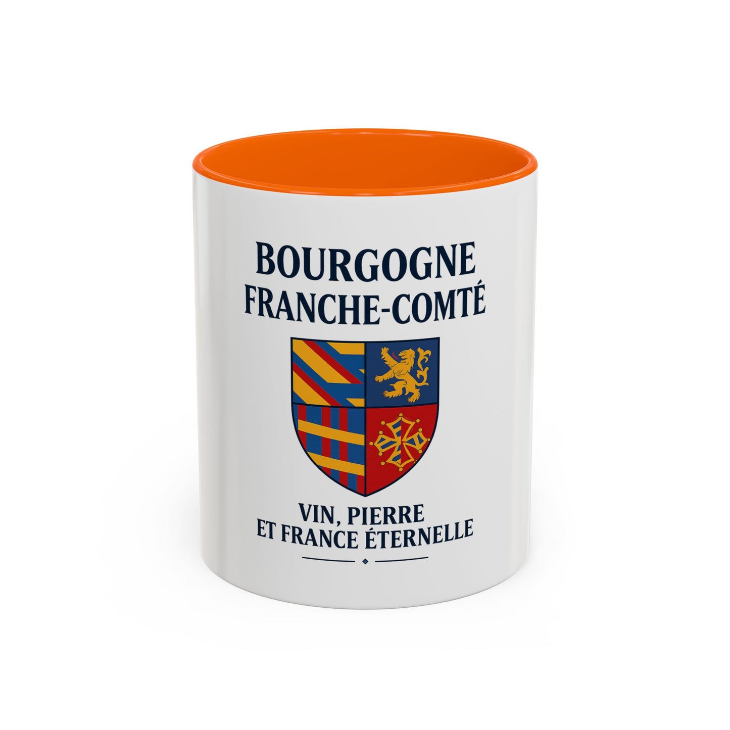 🏰 Mug  Bourgogne-Franche-Comté – Terre des Rois, Enfants de la République