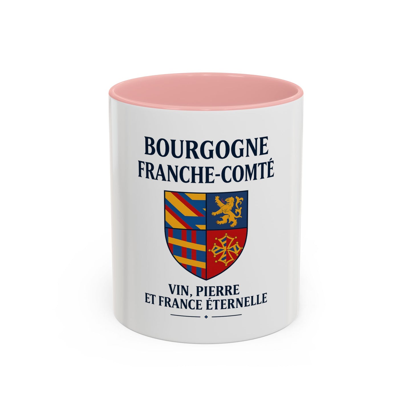 🏰 Mug  Bourgogne-Franche-Comté – Terre des Rois, Enfants de la République