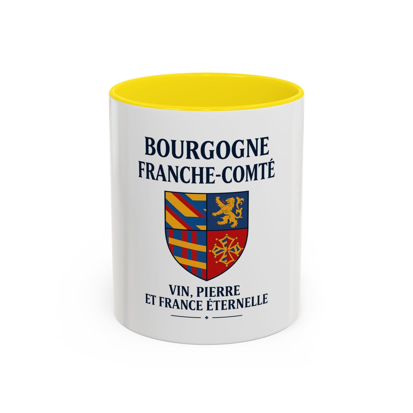🏰 Mug  Bourgogne-Franche-Comté – Terre des Rois, Enfants de la République