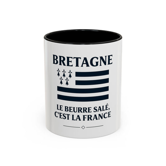 🐚 Mug Bretagne ⚓ Le beurre salé, c’est la France
