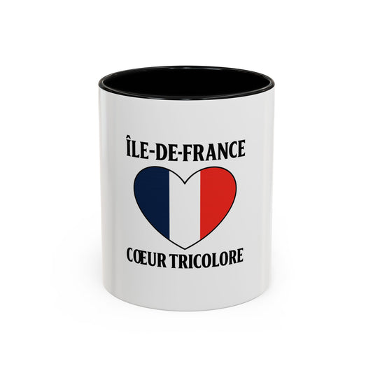 Mug Cœur Tricolore – Île-de-France
