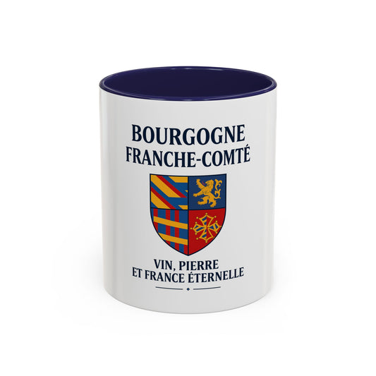 🏰 Mug  Bourgogne-Franche-Comté – Terre des Rois, Enfants de la République