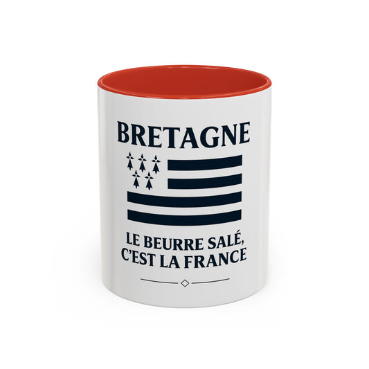 🐚 Mug Bretagne ⚓ Le beurre salé, c’est la France